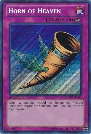 Horn of Heaven | Legendary Collection 3: Yugi's World Mega Pack | LCYW-EN090 | Secret Rare | 1st