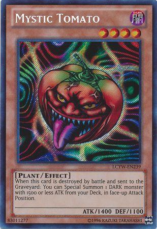 Mystic Tomato | Legendary Collection 3: Yugi's World Mega Pack | LCYW-EN239 | Secret Rare