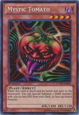 Mystic Tomato | Legendary Collection 3: Yugi's World Mega Pack | LCYW-EN239 | Secret Rare | 1st