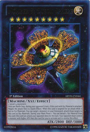 Number 9: Dyson Sphere | Abyss Rising | ABYR-EN044 | Ultimate Rare | 1st