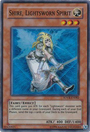 Shire, Lightsworn Spirit | Stardust Overdrive | SOVR-EN082 | Super Rare