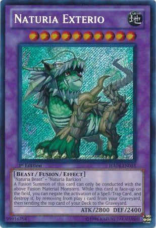 Naturia Exterio | Hidden Arsenal 4: Trishula's Triumph | HA04-EN055 | Secret Rare | 1st