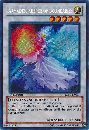 Armades, Keeper of Boundaries | Judgment of the Light | JOTL-EN045 | Secret Rare | 1st
