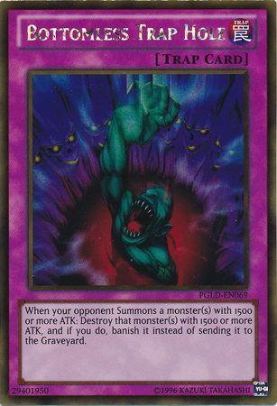 Bottomless Trap Hole | Premium Gold | PGLD-EN069 | Gold Rare