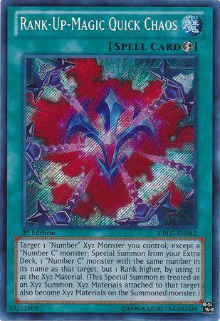 Rank-Up-Magic Quick Chaos | Dragons of Legend | DRLG-EN042 | Secret Rare | 1st