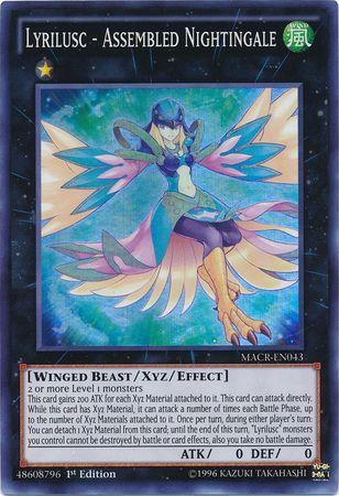 Lyrilusc - Assembled Nightingale | Maximum Crisis | MACR-EN043 | Super Rare | 1st