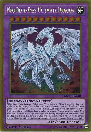 Neo Blue-Eyes Ultimate Dragon | Yu-Gi-Oh! The Dark Side of Dimensions Movie Pack | MVP1-ENG01 | none | 1st