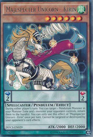 Majespecter Unicorn - Kirin | Dimension of Chaos | DOCS-EN029 | Rare