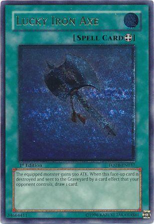 Lucky Iron Axe | Force of the Breaker | FOTB-EN037 | Ultimate Rare | 1st