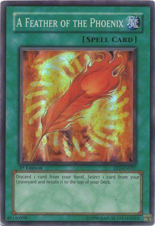 A Feather of the Phoenix | Flaming Eternity | FET-EN037 | Super Rare Ultimate Rare | 1st