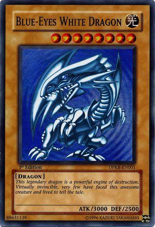 Blue-Eyes White Dragon | Duelist Pack: Kaiba | DPKB-EN001 | Super Rare | 1st