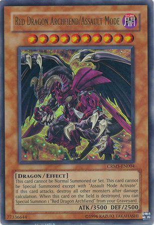Red Dragon Archfiend/Assault Mode | Crimson Crisis | CRMS-EN004 | Ghost Rare
