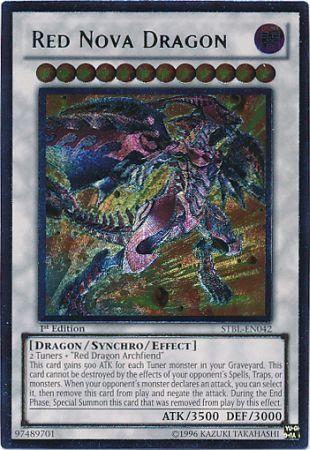 Red Nova Dragon | Starstrike Blast | STBL-EN042 | Ultimate Rare | 1st