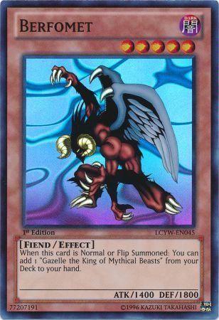 Berfomet | Legendary Collection 3: Yugi's World Mega Pack | LCYW-EN045 | Super Rare | 1st