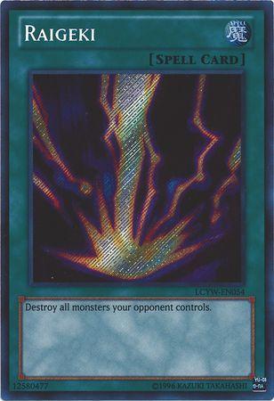 Raigeki | Legendary Collection 3: Yugi's World Mega Pack | LCYW-EN054 | Secret Rare