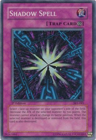 Shadow Spell | Starter Deck: Kaiba Evolution | SKE-041 | Super Rare | 1st