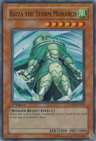 Raiza the Storm Monarch | Force of the Breaker | FOTB-EN026 | Super Rare | 1st