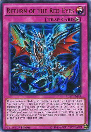 Return of the Red-Eyes | Legendary Decks II | LDK2-ENJ34 | Ultra Rare | 1st
