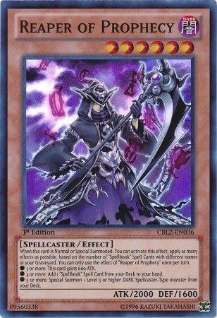 Reaper of Prophecy | Cosmo Blazer | CBLZ-EN036 | Super Rare | 1st
