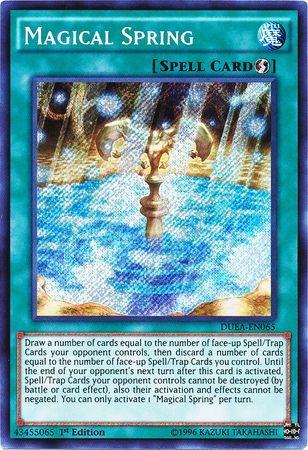 Magical Spring | Duelist Alliance | DUEA-EN065 | Secret Rare | 1st
