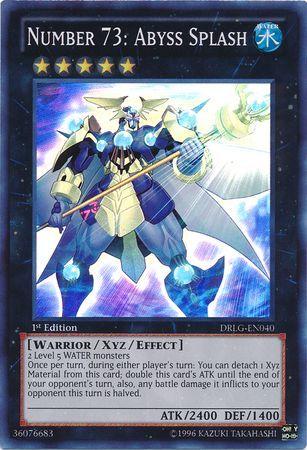 Number 73: Abyss Splash | Dragons of Legend | DRLG-EN040 | Super Rare | 1st