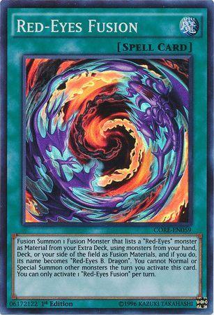 Red-Eyes Fusion | Clash of Rebellions | CORE-EN059 | Super Rare | 1st