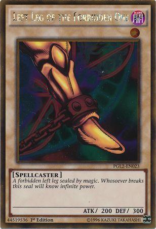 Left Leg of the Forbidden One | Premium Gold: Return of the Bling | PGL2-EN023 | Gold Rare | 1st