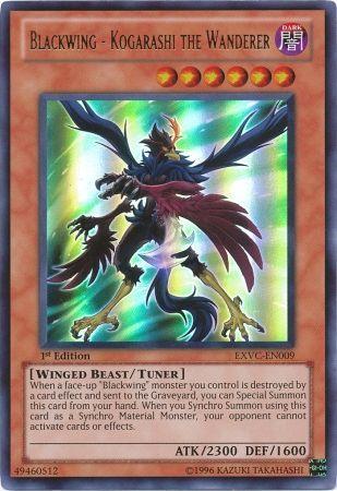 Blackwing - Kogarashi the Wanderer | Extreme Victory | EXVC-EN009 | Ultra Rare | 1st