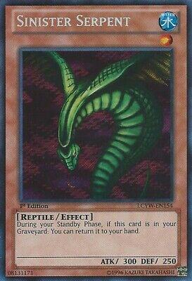 Sinister Serpent | Legendary Collection 3: Yugi's World Mega Pack | LCYW-EN154 | Secret Rare | 1st