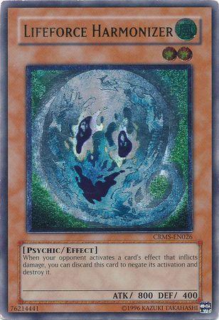 Lifeforce Harmonizer | Crimson Crisis | CRMS-EN026 | Ultimate Rare