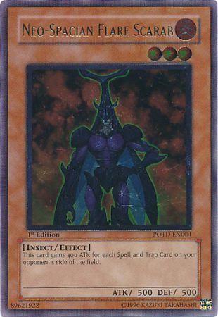 Neo-Spacian Flare Scarab | Power of the Duelist | POTD-EN004 | Ultimate Rare | 1st
