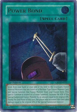 Power Bond | Cybernetic Revolution | CRV-EN037 | Ultimate Rare | 1st
