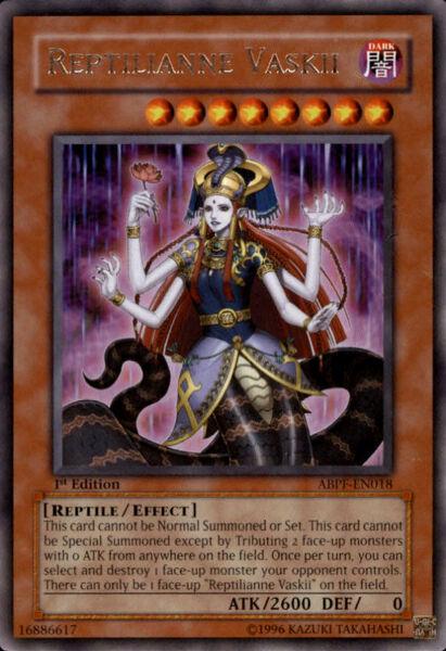 Reptilianne Vaskii | Absolute Powerforce | ABPF-EN018 | Rare | 1st