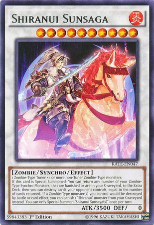 Shiranui Sunsaga | Raging Tempest | RATE-EN047 | Rare | 1st