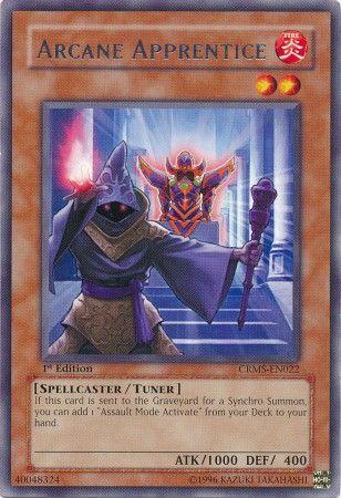 Arcane Apprentice | Crimson Crisis | CRMS-EN022 | Rare | 1st