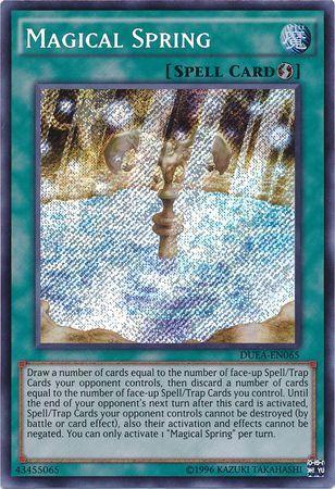 Magical Spring | Duelist Alliance | DUEA-EN065 | Secret Rare