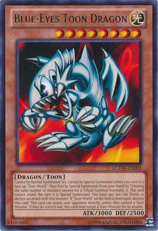 Blue-Eyes Toon Dragon | Legendary Collection 3: Yugi's World Mega Pack | LCYW-EN103 | Rare