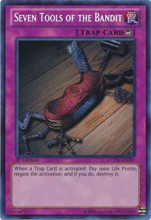 Seven Tools of the Bandit | Legendary Collection 3: Yugi's World Mega Pack | LCYW-EN089 | Secret Rare | 1st