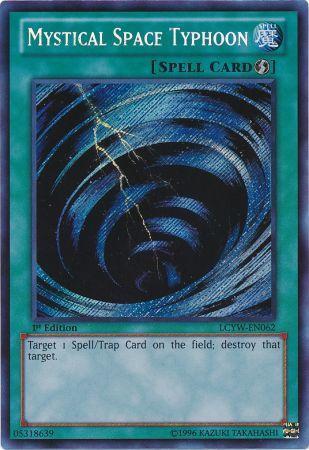 Mystical Space Typhoon | Legendary Collection 3: Yugi's World Mega Pack | LCYW-EN062 | Secret Rare | 1st