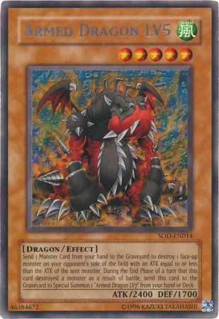 Armed Dragon LV5 | Soul of the Duelist | SOD-EN014 | Rare Ultimate Rare