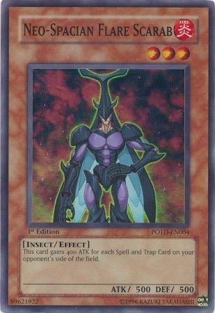 Neo-Spacian Flare Scarab | Power of the Duelist | POTD-EN004 | Super Rare | 1st