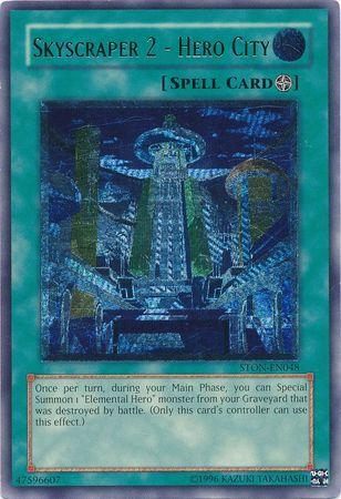 Skyscraper 2 - Hero City | Strike of Neos | STON-EN048 | Ultimate Rare