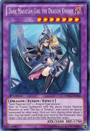 Dark Magician Girl the Dragon Knight | Dragons of Legend | DRLG-EN004 | Secret Rare | 1st