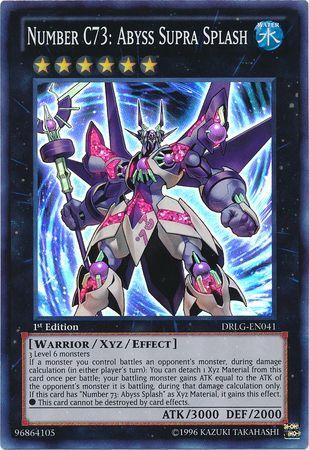 Number C73: Abyss Supra Splash | Dragons of Legend | DRLG-EN041 | Super Rare | 1st