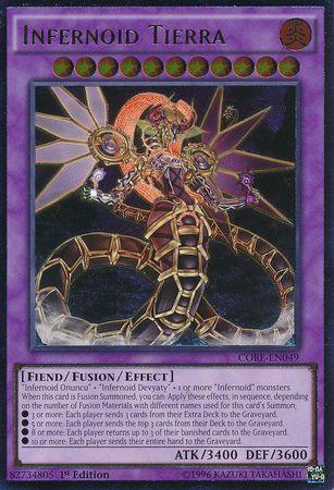 Infernoid Tierra | Clash of Rebellions | CORE-EN049 | Ultimate Rare | 1st