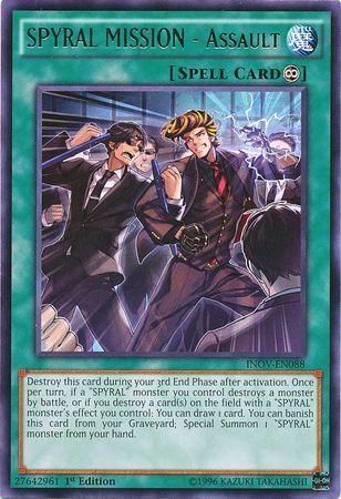 SPYRAL MISSION - Assault | Invasion: Vengeance | INOV-EN088 | Rare | 1st