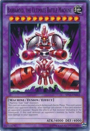 Barbaroid, the Ultimate Battle Machine | Star Pack 2013 | SP13-EN045 | Common