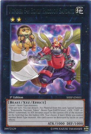 Number 64: Ronin Raccoon Sandayu | Shadow Specters | SHSP-EN051 | Rare | 1st