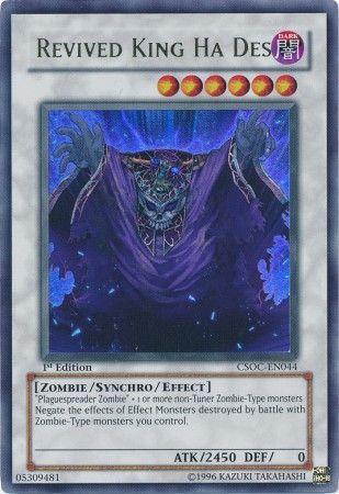 Revived King Ha Des | Crossroads of Chaos | CSOC-EN044 | Ultra Rare | 1st
