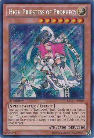 High Priestess of Prophecy | Return of the Duelist | REDU-EN020 | Secret Rare | 1st